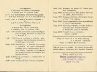 Zaproszenie na festyn sportowy, 1946