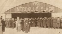 Aeroklub Śląski - poświęcenie hangaru, 1930