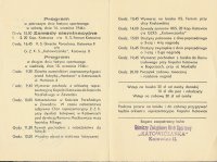 Zaproszenie na festyn sportowy, 1946