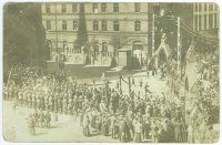 Pogrzeb powstańców z Załęża organizowany przez pierwsze organizacje powstańcze, 1921