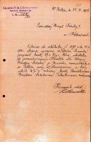 Pismo katolickiej szkoły IV im. J. Kochanowskiego w sprawie Komitetu Pomocy Biednej Dziatwie Szkolnej, 1926