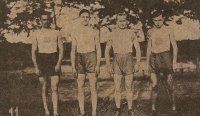 Śląski Klub Lekkoatletyczny - sztafeta 4x100 m. (por. Gilewski, Kamieniecki, Mirecki i Grzesik, 1930 r.)